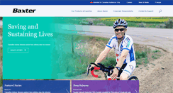 Desktop Screenshot of baxter.ca